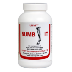 Univet numb-it topical products for equine use and improved performance for horses