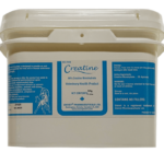 Univet creatine monohydrate products for equine use and improved performance for horses