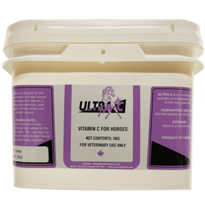 Univet Ultra-C vitamin supplement for horses products for equine use and improved performance for horses