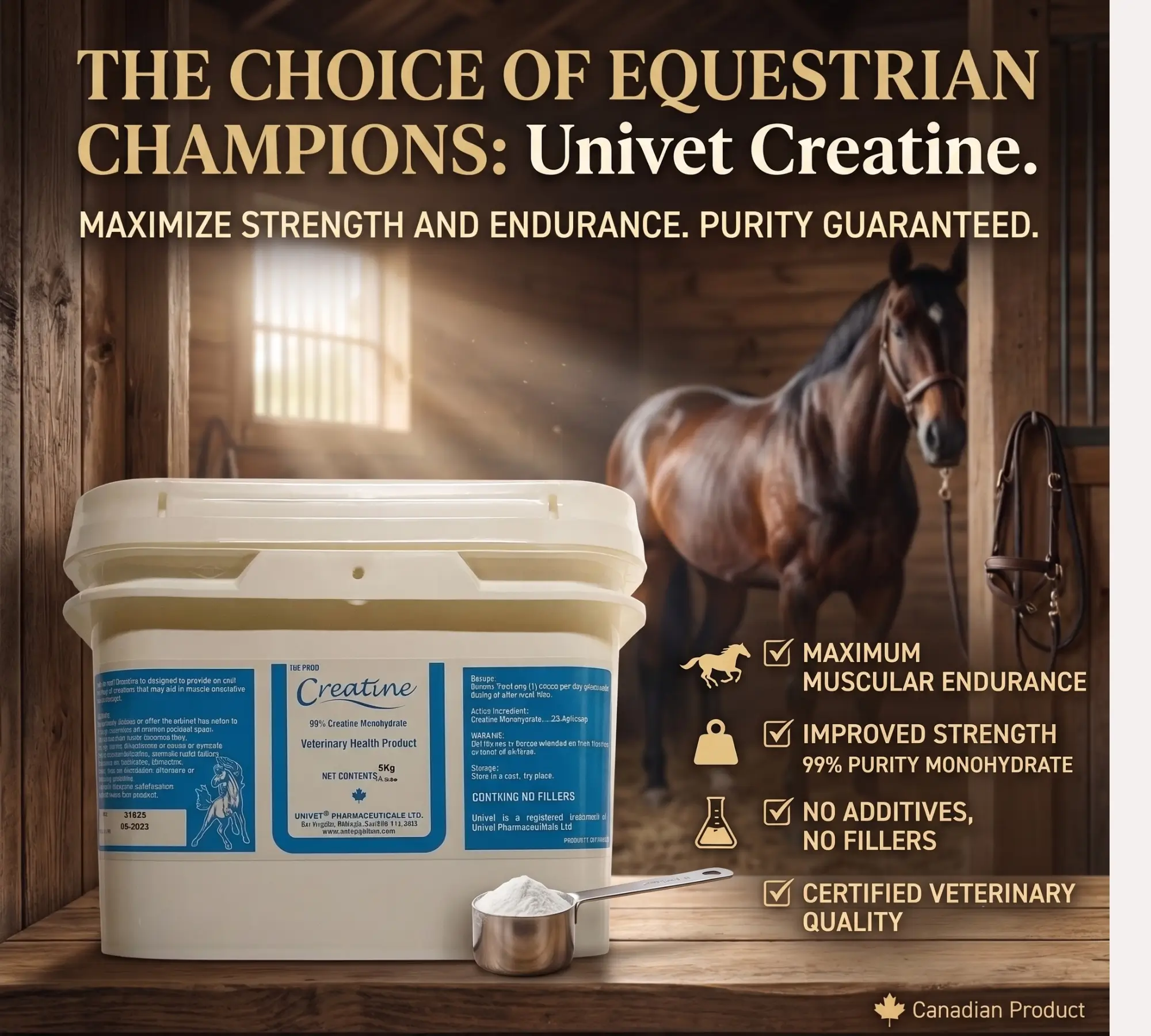 Univet Creatine Supplement
