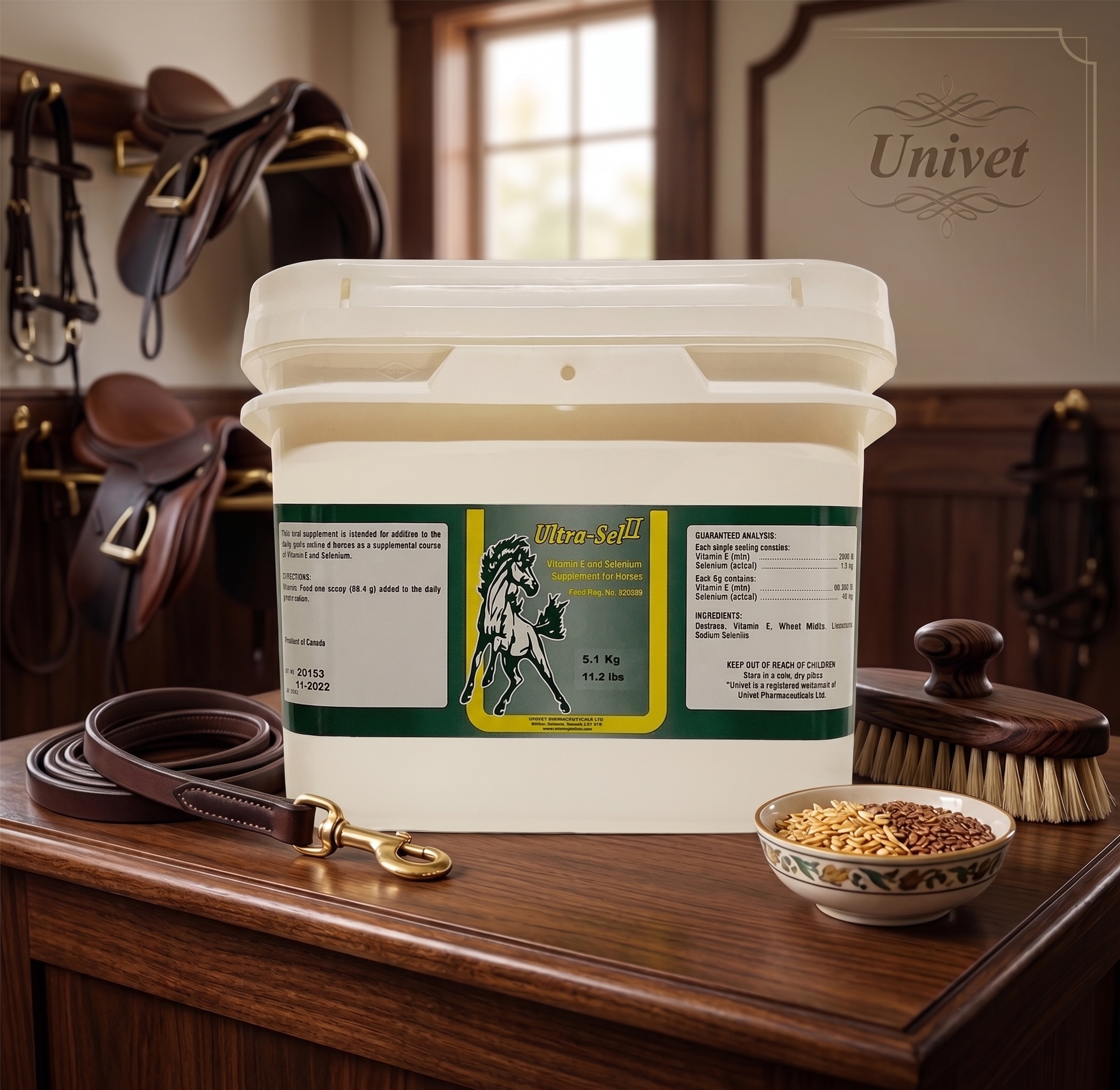 Univet Ultra-Sel II Vitamin E and Selenium Powder