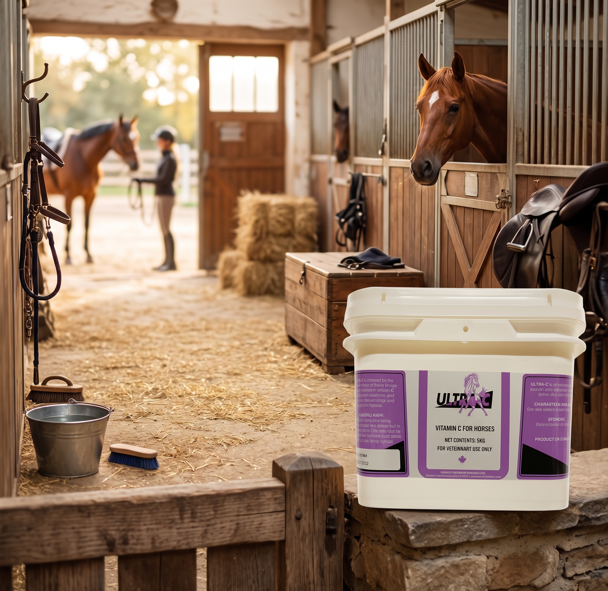 Univet Ultra-C Ascorbic Acid Equine Supplement