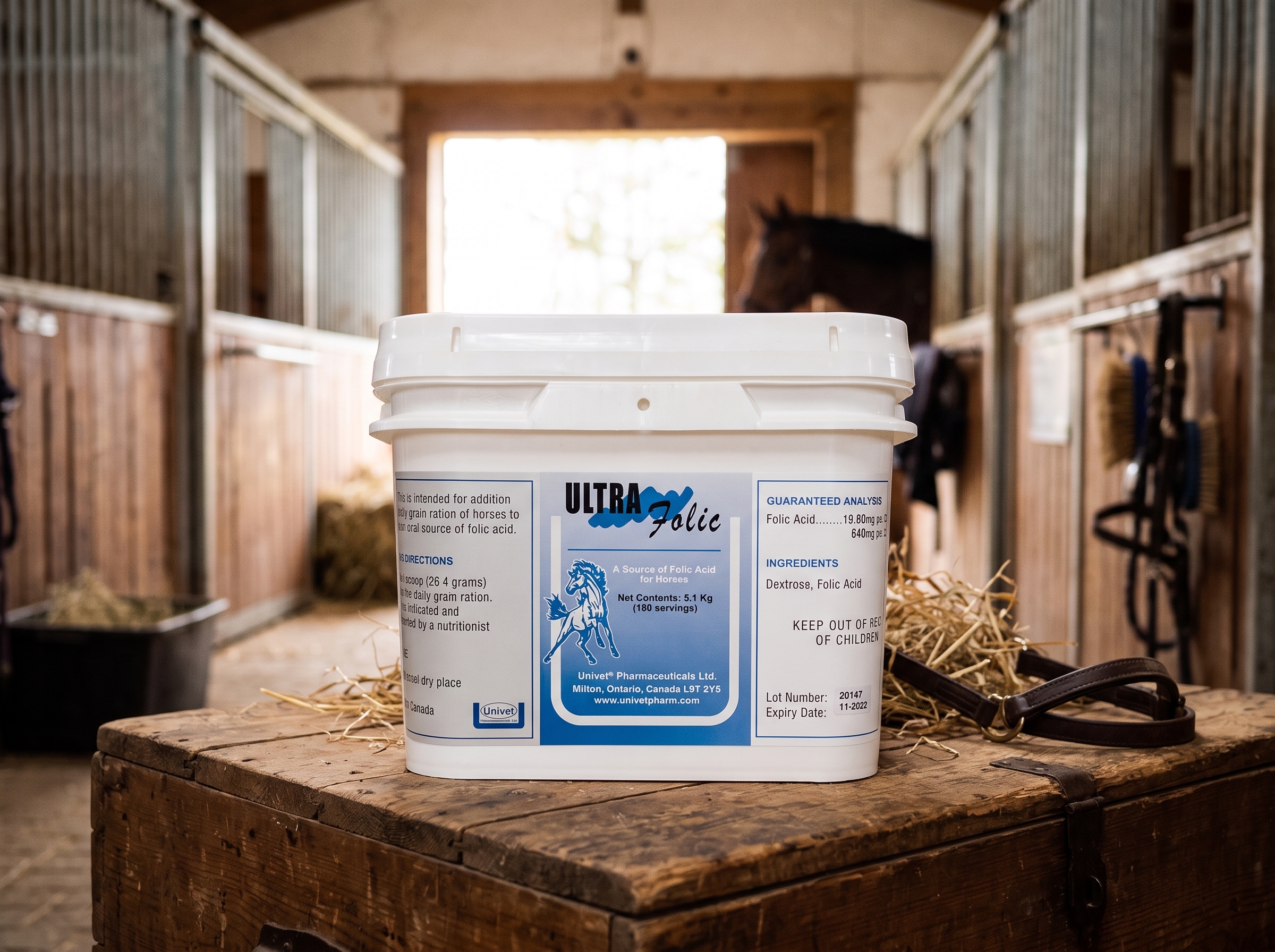 Univet Ultra-Folic 5.1 kg Pail